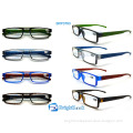 Plastic Reading Glasses with Double Bridge, New Coming Reader Style (BRP3783)